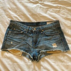 Rag & Bone cutoff denim shorts